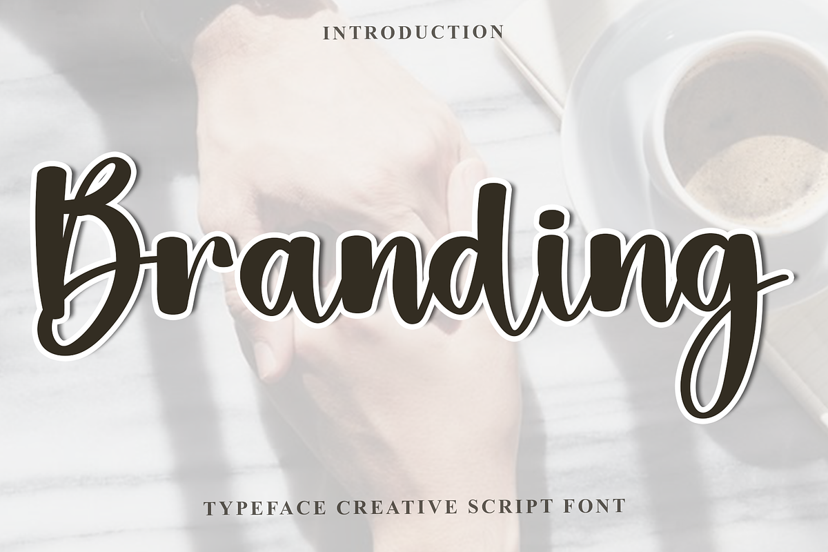 Branding, a Handwritten Font by FreshTypeINK (Photo 1 of 7)