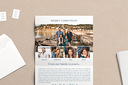 Christmas Newsletter for Canva, a Card Template by Sweet Little Muse (Thumbnail 4 of 4)