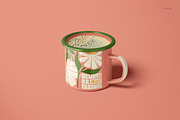 360ml Enamel Mug Mockup Set, a Cups & Container Mockup by creatsy5 (Thumbnail 11 of 30)