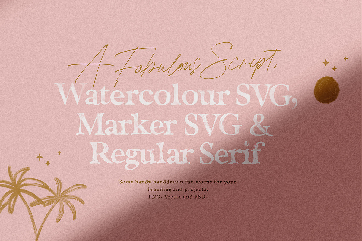 California Palms Fonts & Graphics, a Serif Font by Nicky Laatz (Photo 10 of 48)