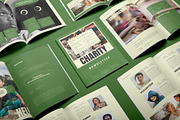 Charity Newsletter Brochure Template, a Brochure Template by Designsoul14 (Thumbnail 2 of 8)
