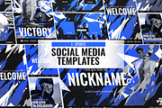 E- Sports Social Media Templates, a Social Media Template by Creathift (Thumbnail 1 of 7)