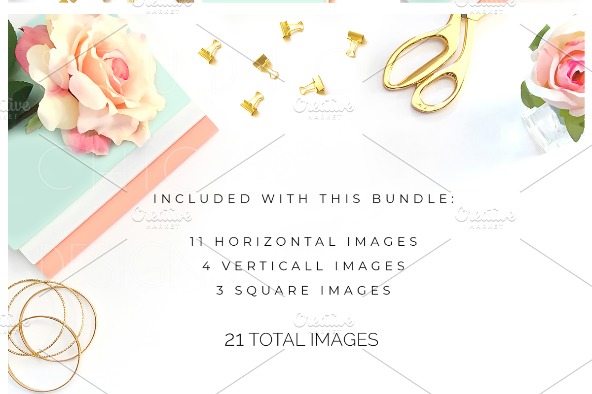 Styled Stock Bundle Peach & Gold, a Business Photo by Studio Chic Designs (Photo 2 of 4)