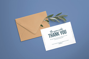 Thank You Card Template For Canva 5