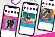 Retro Instagram Pack, a Social Media Template by Aiyari Graphic (Thumbnail 4 of 5)