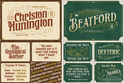 Amazed Vintage Font Bundle - SALE!, a Serif Font by HansCo Studio (Thumbnail 10 of 13)