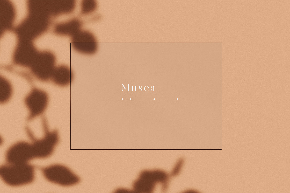 Musea Mini Stationery Mockup, a Print Template by Eugene Tantsurin (Photo 4 of 13)