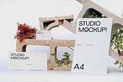 BUSINESS STATIONERY MOCKUP BRUT, a Graphic by Le Studio Mockup (Thumbnail 4 of 4)