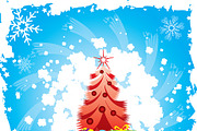 Christmas and New Year Backgrounds, a Decorative Illustration by TAlex (Thumbnail 6 of 7)