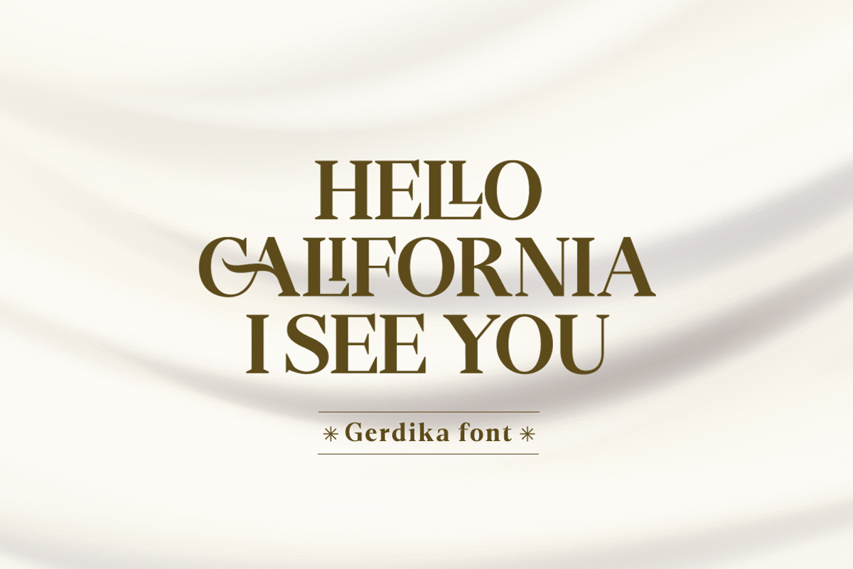 Gerdika, a Serif Font by Mantype Studio (Photo 2 of 14)