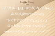 Vanilla Cream, a Script Font by Larin Type Co. (Thumbnail 9 of 10)