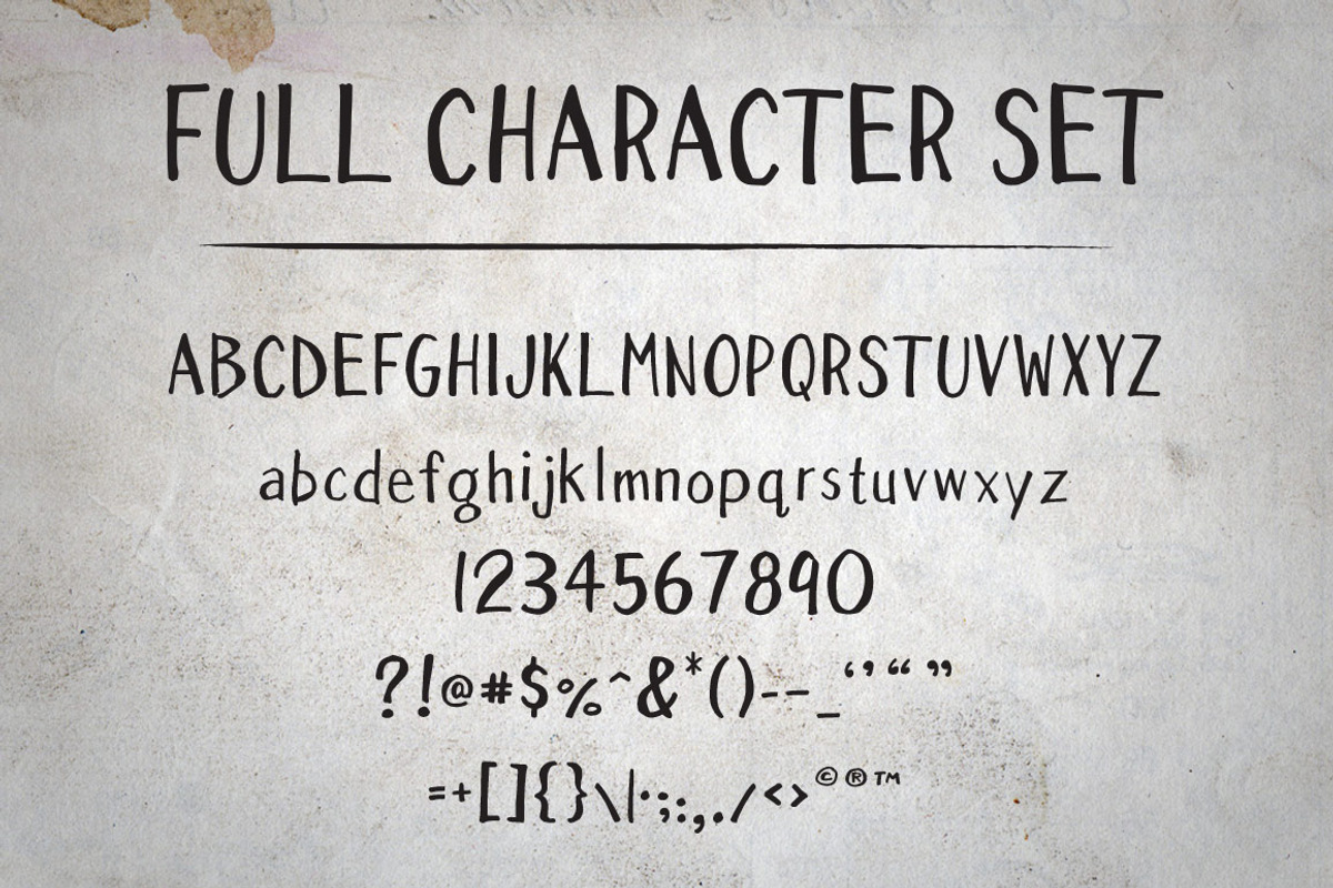 Sharpie Fumes Sans preview 4