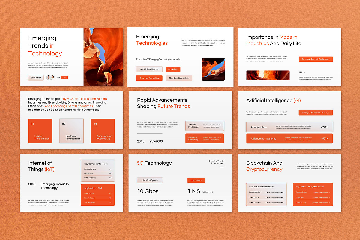 White Emerging Technology Keynote, a Presentation Template by graphicook (Photo 2 of 4)