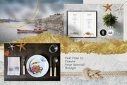 Sea Life Watercolor Clipart Set, an Animal Illustration by AnitaPol (Thumbnail 7 of 16)