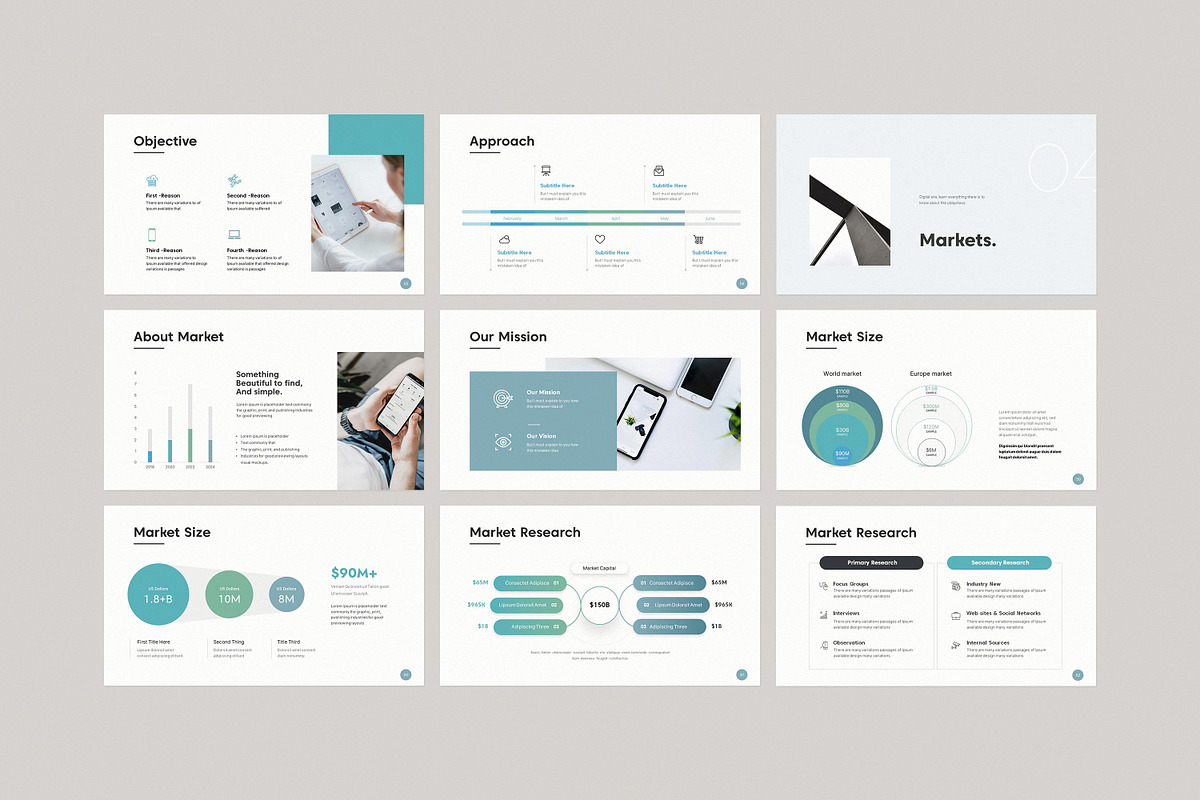 Business Pitch Deck PowerPoint, a Presentation Template by GoldenPixelStudio (Photo 15 of 29)