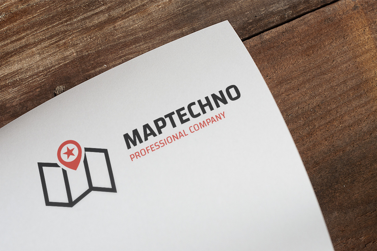 Maptechno Logo, a Branding & Logo Template by Design_Planet