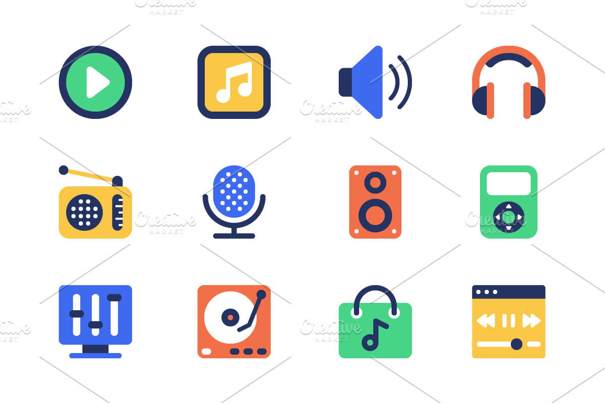 Flat Web Icons Pack, a Duotone Icon by alexdndz (Photo 7 of 29)