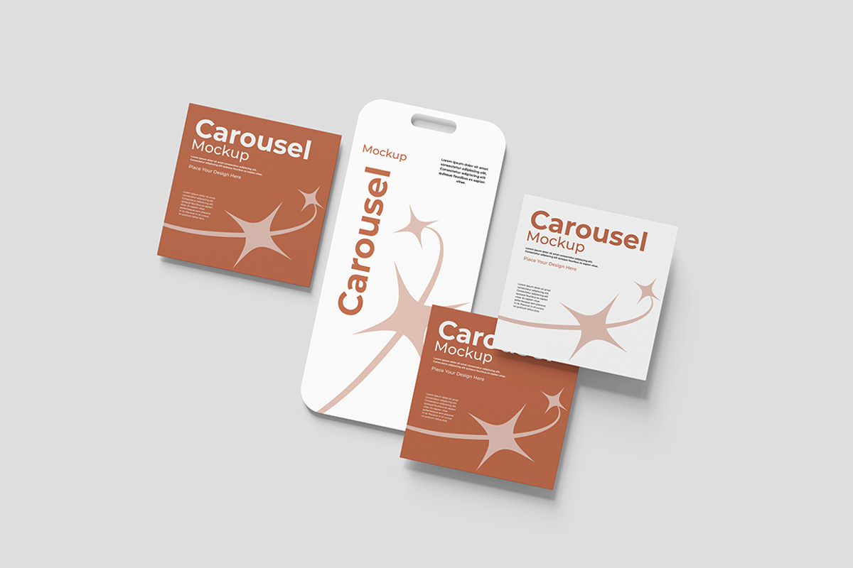 Carousel Mockup, a Product Mockup by bimockup (Photo 6 of 7)