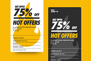 Set of Sale and Discount Banners, a Flyer Template by Orange Graphics (Thumbnail 6 of 6)