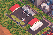 Metropolis City low poly Scene, an Architecture 3D Model by NOMODOL (Thumbnail 4 of 39)