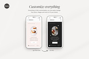 Canva Coffee Shop templates, a Social Media Template by LiliesandBerries (Thumbnail 16 of 23)