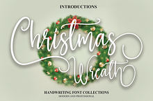 Christmas Wreath | Script Font