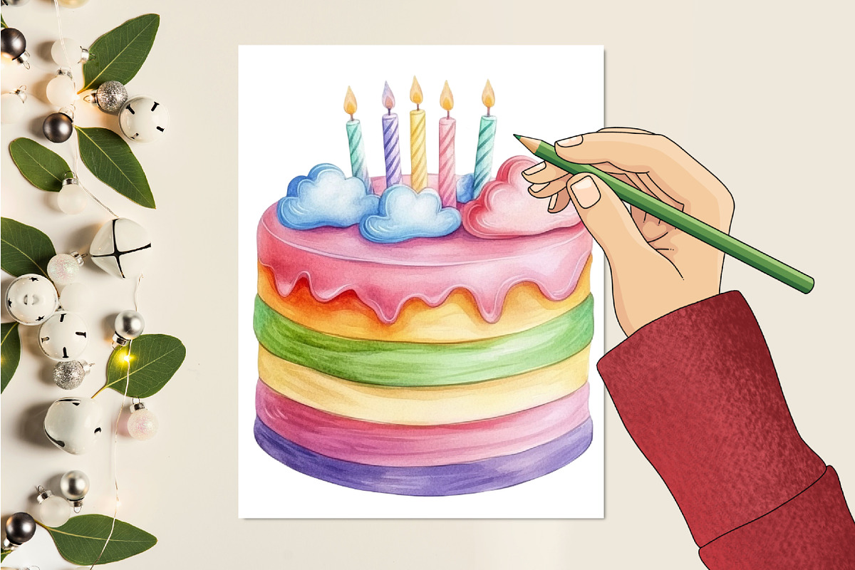Pastel Baby Clipart, a Seasonal Illustration by CitraGraphics (Photo 2 of 6)