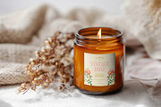 Boho Amber Candle Mockup, Any Label, a Household Mockup by 1001 mockups (Thumbnail 8 of 11)
