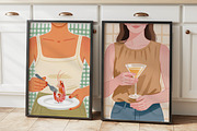 The Menu 50 Food & Drink posters, a Food Illustration by MixedArt (Thumbnail 9 of 15)