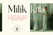 Nathile Ligature Serif Typeface, a Serif Font by Humaira_std (Thumbnail 6 of 10)