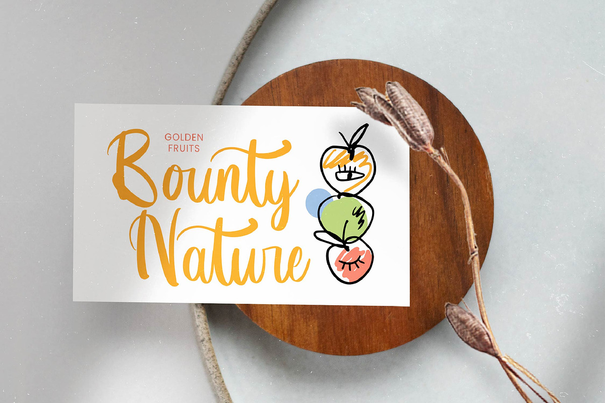 Monday Beachnes Bold Handwritten, a Script Font by Letterena Studios Script (Photo 17 of 20)