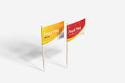 Food Flag Mockup, a Product Mockup by MrLetters (Thumbnail 5 of 5)