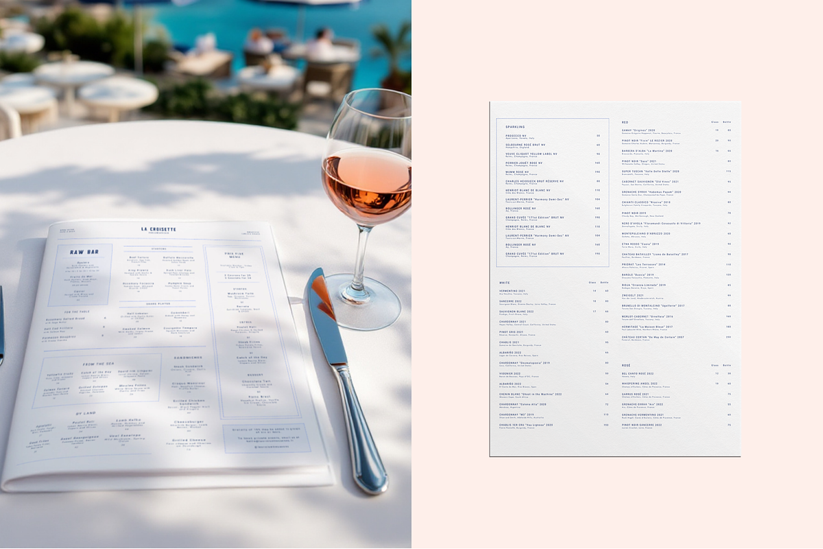 Premium Restaurant Menu Template Set, a Branding & Logo Template by Soigné Branding Studio (Photo 6 of 8)