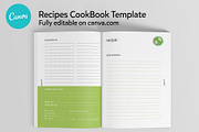 Recipes Book Canva A4 Template, a Magazine Template by DeLaGranSiete (Thumbnail 10 of 13)