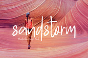 sandstrom | Handwritten script Font, a Script Font by Artstudio (Thumbnail 1 of 6)