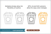 Minimal concession icons, an Outline Icon by Picture Window (Thumbnail 5 of 5)