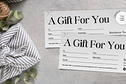 Printable Gift Certificate, a Templates & Theme by Snapybiz (Thumbnail 10 of 13)