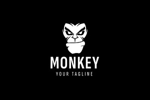 monkey logo vector icon illustration, a Branding & Logo Template by Dyn Studio