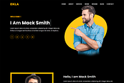 Developer Portfolio HTML Template, a HTML Template by Themeplaza (Thumbnail 2 of 3)