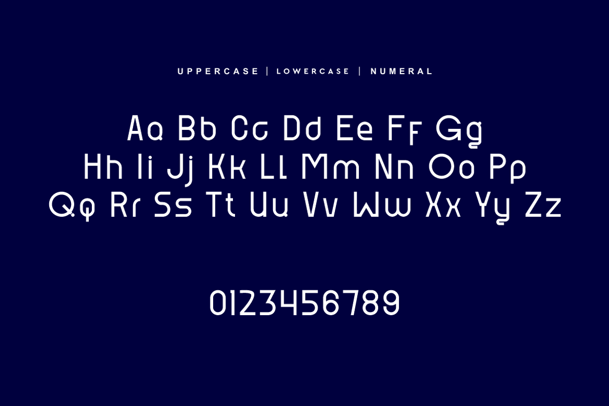 Qorans - Corporate Logo Font, a Sans Serif Font by QR Design Studio (Photo 6 of 9)
