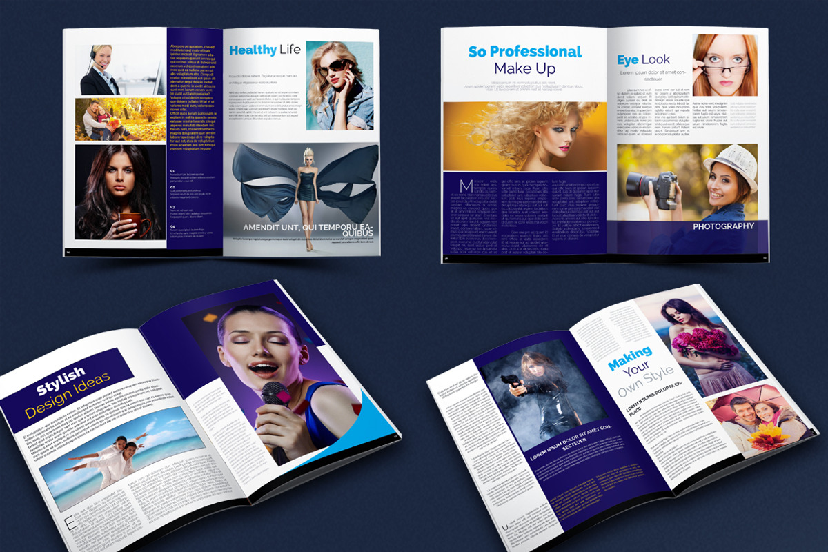 Lookbook / Fashion Magazine, a Magazine Template by artico (Photo 4 of 6)