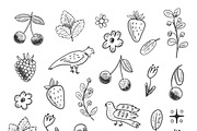 Flowers Birds Berries, a Pattern Graphic by GooseFrol (Thumbnail 18 of 18)
