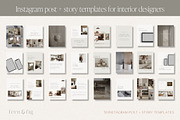 Interior Design Instagram Templates, a Social Media Template by Wonderlik Webdesign (Thumbnail 9 of 11)