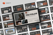 Law Firm Powerpoint Template, a Presentation Template by fluffstudio (Thumbnail 1 of 4)