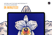 33 Textured Finish Procreate Brushes, a Brush Add-On by Riveros Illustration (Thumbnail 2 of 10)