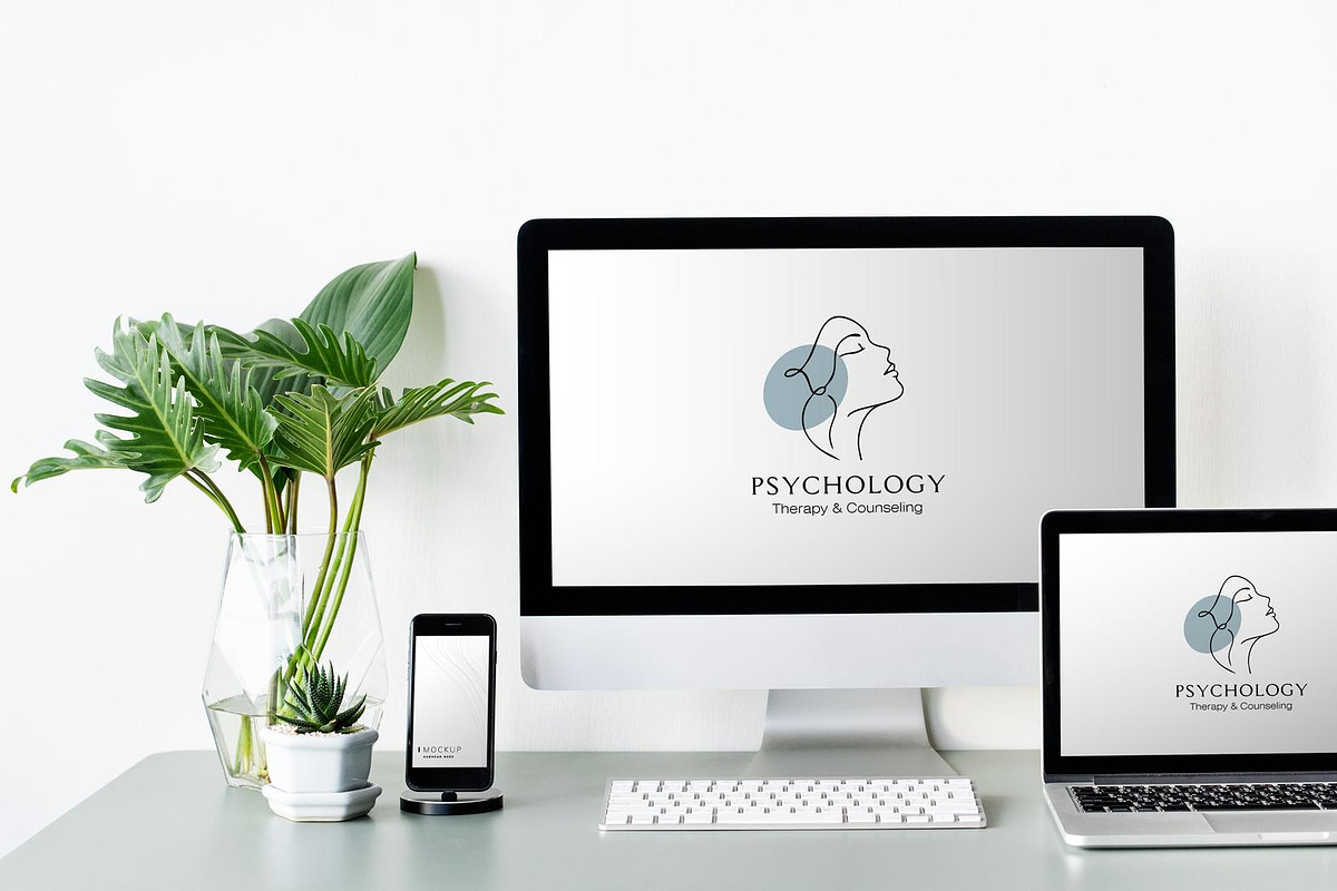 Minimalist Psychology Logo, a Branding & Logo Template by YUDesignStore (Photo 5 of 9)