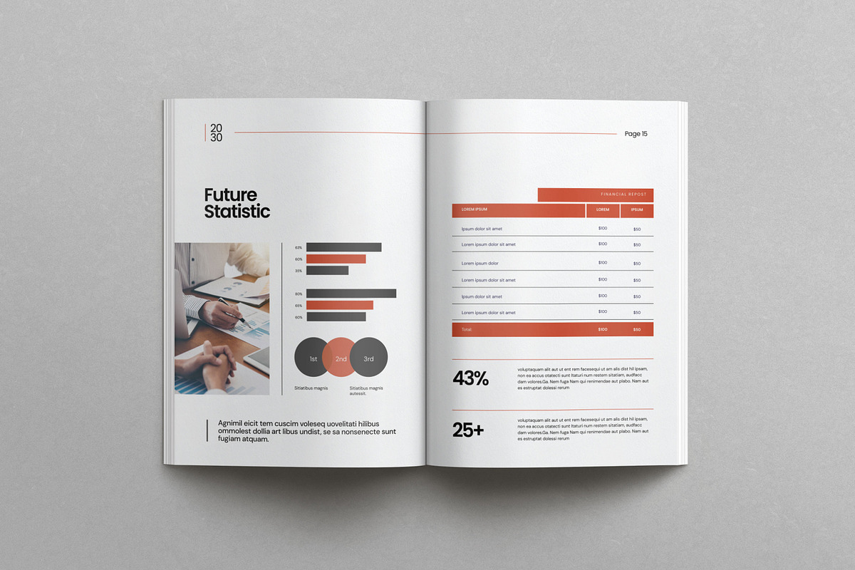 Annual Report Template preview 8