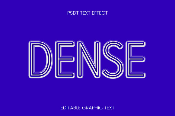 Double Line 3D Text Effect preview 3