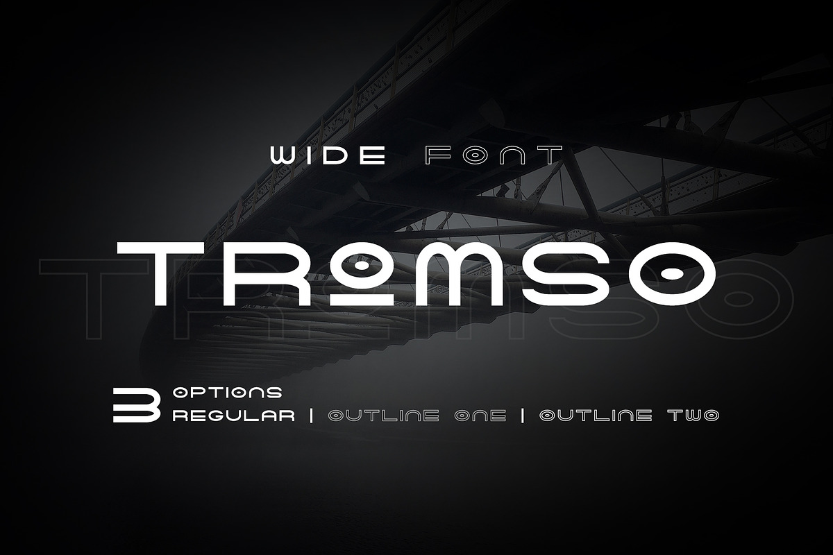 Tromso - Wide Sans Serif, a Sans Serif Font by Moontesk (Photo 9 of 9)