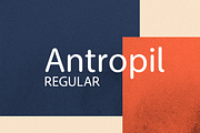 Antropil Regular font [30% OFF], a Sans Serif Font by Alvotype (Thumbnail 1 of 3)